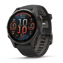 Smartwatch Garmin Fenix 8 Amoled 010-02903-20 de 43MM com 32GB / 10 Atm / Wi-Fi - Black