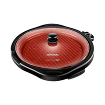 Grill Eléctrico Mondial Cook & Grill 40 G-03-RC 1270W 220V Rojo - Negro