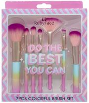 Kit Pincel Ruby Face do The Best - Y21821 (7 Pecas)