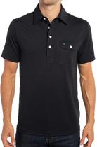 Outlet Camisa Criquet Polo Preto Masculina