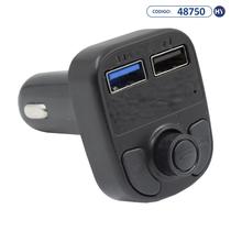 Transmissor FM X8 com Bluetooth e Microfone - Preto