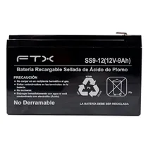 Nobreak UPS FTX Bateria Recargable 12V 9A SS9-12