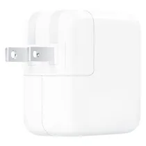Carregador p/Tomada USB-C MNWP3AM/A 35W Branco Original Dual USB-C )