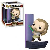 Funko Pop Star Wars *Deluxe* Duel The Fates Qui-Gon Jinn *Ex* 508