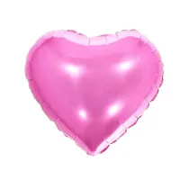 Balao para Festas Coracao YSBLP04 Rosa