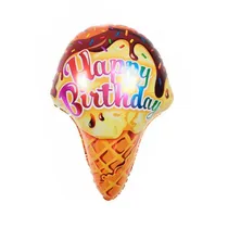 Balao para Festas Sorvete Happy Birthday