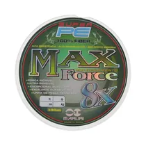 Hilo de Pesca Maruri Max Force 8X 10.9KG 0.20MM 300M Green