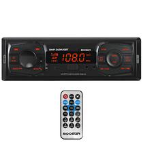 Toca Radio Booster BMP-2400USBT 4 de 50 Watts com Bluetooth e USB - Preto