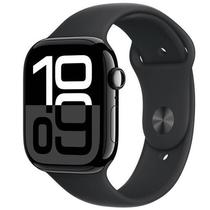 Smart Apple Watch S10 42MM MWWF3LW/A Jet Black Aluminium Black Sport Band M/L GPS