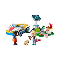 Juguete de Construccion Lego Friends Electric Car And Charger 42609 170 Piezas