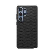 Estuche Protector Spigen ACS08953 Liquid Air para Samsung S25 Ultra Negro Mate