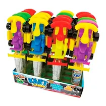 Brinquedo e Balinhas Las Delicias Carrinho de Fórmula 1 Display 20X30G