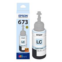 Frasco de Tinta Epson T673520 L850/L1800 70ML Ciano Claro