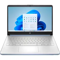 Notebook HP 14-DQ6012DX 14" Intel N150 4 GB DDR4 128 GB Ufs - Azul
