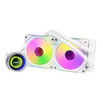Cooler Cpu Water Lian Li Ga II Trinity SL-240 GA2T24INW Liquid, Argb, Branco, 240MM, Intel 115X/1200/1700, AMD AM4/AM5