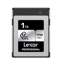 Cartão de Memoria CF Express 1TB Lexar Professional Tipo B Silver 1750-1300MB/s (LCXEXSL001T-Rneng)