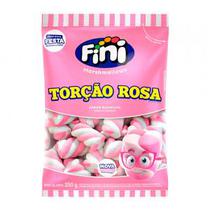 Marshmallow Fini Tubo Torcao Rosa 250G