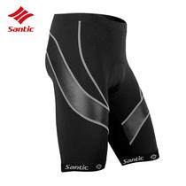 Santic Short de Ciclismo MC05045H Masculino (T) M Negro