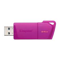 Pendrive Kingston Datatravel Exodia 64GB USB 3.2 - Roxo KC-U2L64-7LP