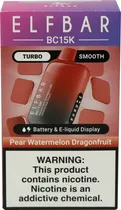 Vape Descartável Elf Bar BC15K Pear Watermelon Dragonfruit - 15000 Puff