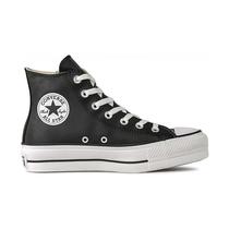 Tenis All Star Converse Chuck Taylor Cano Alto Unisex Couro Preto CT09820002