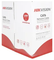 Cabo de Rede Utp Hikvision DS-1LN6OUSPE CAT6 Network 305M Preto