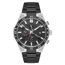 Relogio Analógico Masculino Daniel Klein DK.1.13974-5 Exclusive Gent / Pulseira de Aço Inoxidável - Prata/Preto