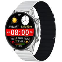 Smartwatch Imilab Imiki TG2 com Bluetooth - Prata/Branco