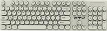 Teclado com Fio FTX FTXK22 - Branco (Espanhol)