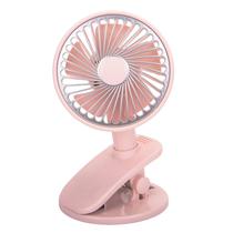 Mini Ventilador Portatil Recargable USB Rosa 18CM X 10 CM