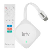 Receptor BTV Cast 5G 4K 8GB 2GB Ram Wi-Fi - Branco