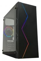 Gabinete Satellite K884 Gamer/1 Cooler/RGB/Preto