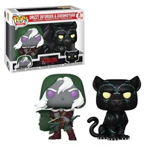 Funko Pop Dungeons Dragons Drizzt Dorden & Guenhwyvar 2PACK 83721