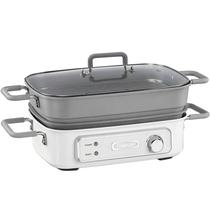 Grill Multicooker Cuisinart com Panela A Vapor GR-M3BRB 1.400W 5L 220V 60HZ