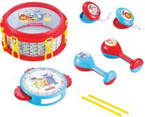 Minha Primeira Banda Musical Fisher Price - DFP6601 (8 Instrumentos)