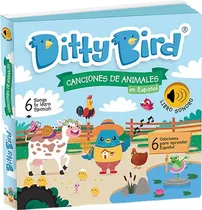 Livro Musical Ditty Bird Canciones de Animales - 978-1-83820-640-6