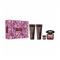 Kit Perfume Versace Crystal Noir Feminino 4PCS