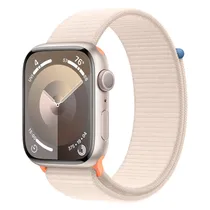Apple Watch Series 9 MR983LL/A Caixa Aluminio 45MM Estelar - Loop Esportiva Estelar (Caixa Danificada)
