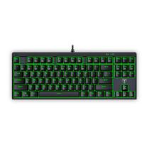 Teclado Gamer T-Dagger Corvette T-TGK302 Rainbow Switch Outemu Ingles  Preto