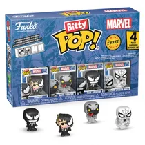 Funko Bitty Pop Marvel Spider-Man Venom 4PACK 85703