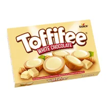 Toffifee Caramelo, Avelãs e Chocolate Branco Storck 125G
