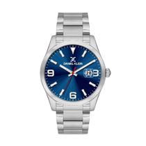 Relogio Analogico Masculino Daniel Klein Premium DK.1.12573-2 - Prata/Azul