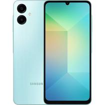 Smartphone Samsung Galaxy A06 SM-A065M/ DS 4/ 64GB / Tela 6.7 / Cam 50+2MP / Android 14 - Light Green