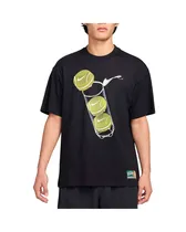 Remera Nike Tee M90 French Open Negro