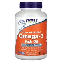 Now Omega 3 1000MG 200 Cápsulas