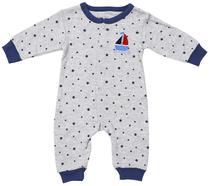 Macacao para Bebe Everfit 11968S Azul Ceu - Masculino