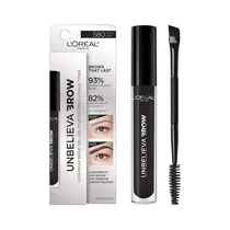 Gel para Cejas L'Oréal Unbelieva Brow Longwear 580 Black Noir 4,5ML