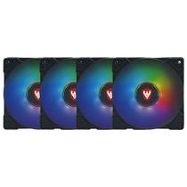 Cooler para Gabinete Satellite RGB-31K 12X12 - Kit com 4