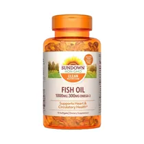 Vitaminas Sundown Fish Oil OMEGA-3 72 Cápsulas