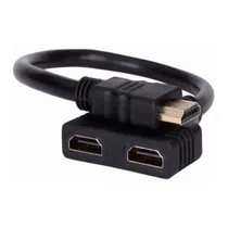 Adaptador HDMI A 2 HDMI Hembra